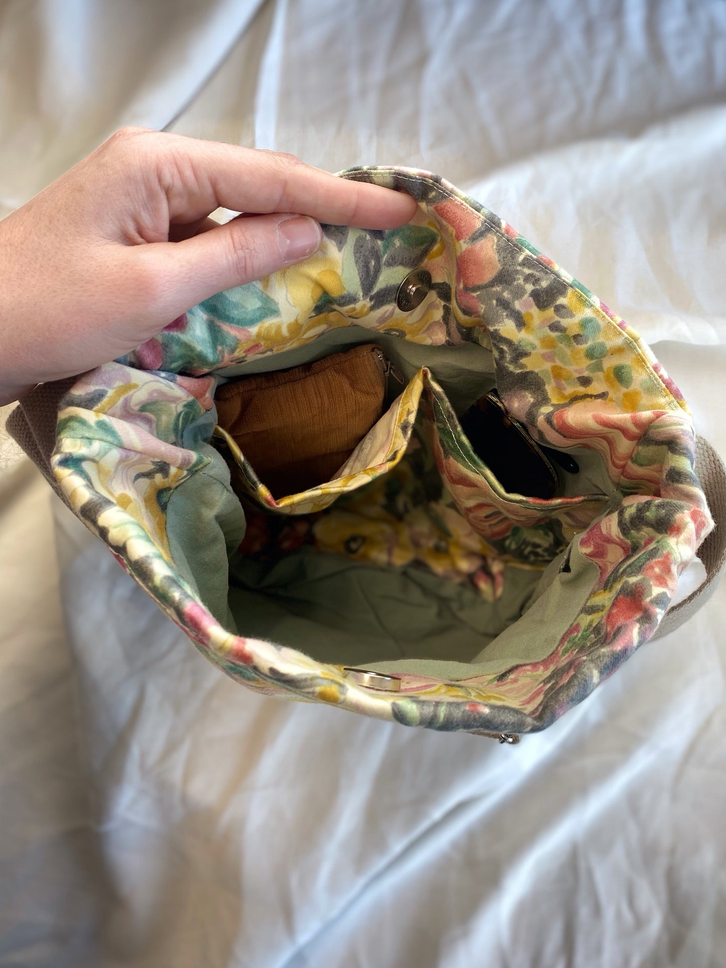 Spring bag - fleurs