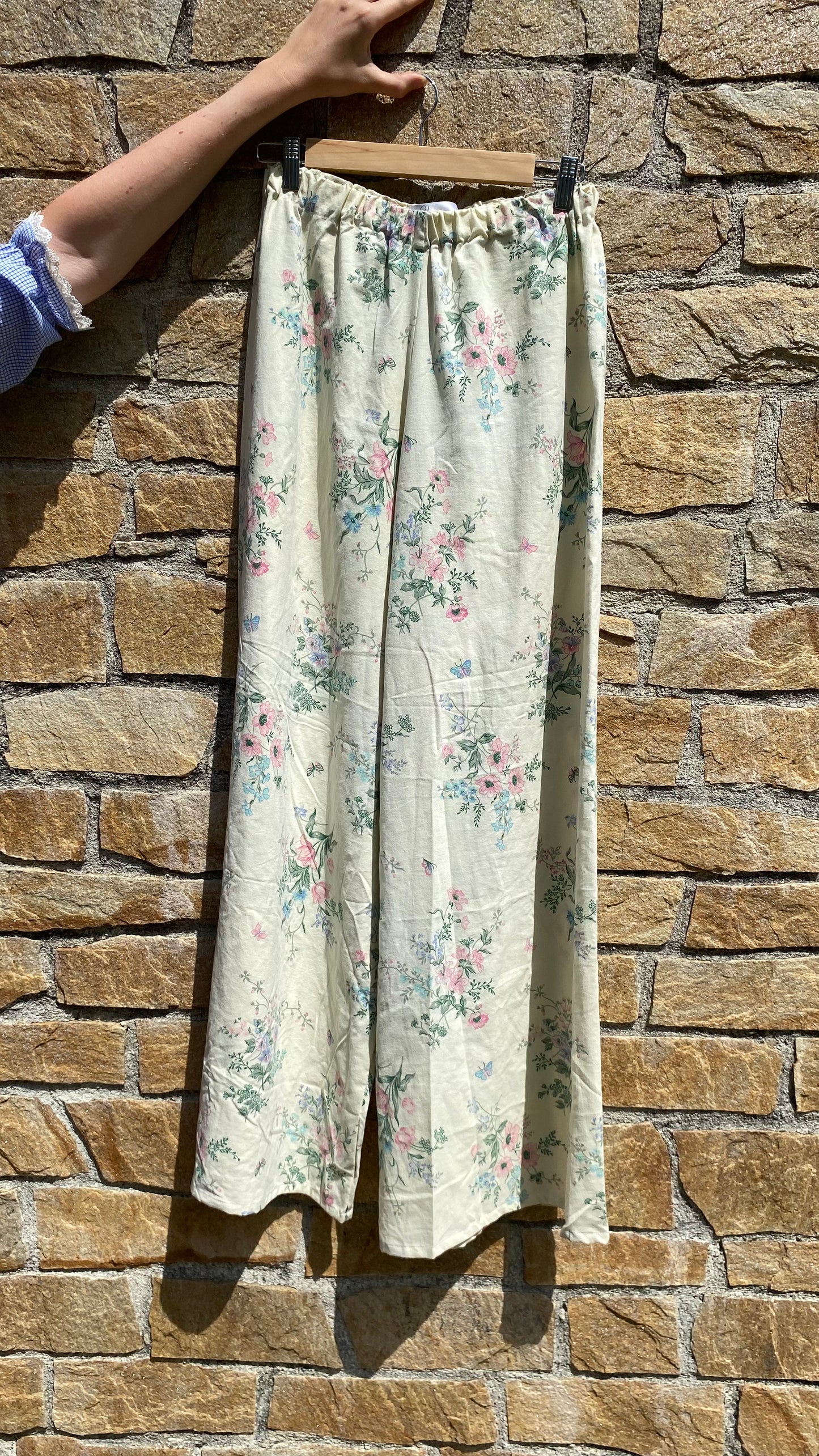 Pantalon fleuri