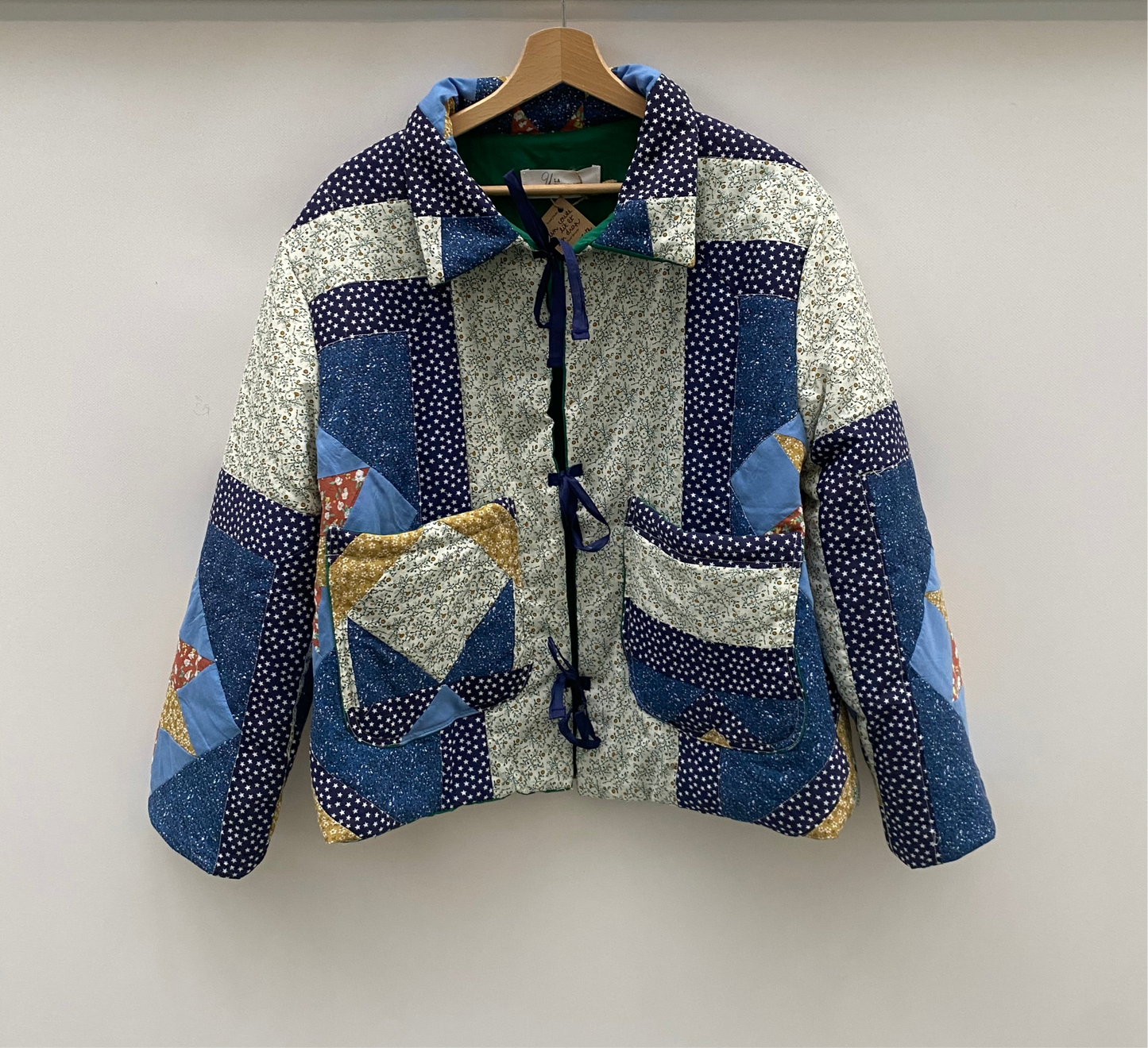 Manteau patchwork