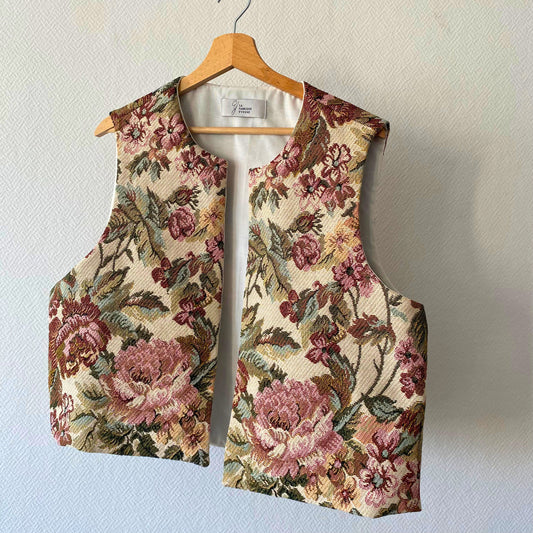 Gilet sans manches - tapisserie