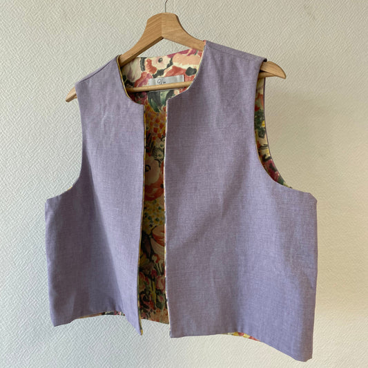 Gilet sans manches - violet